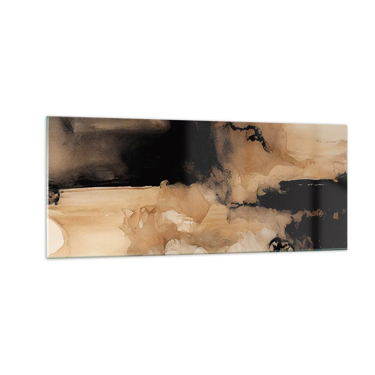 Obraz na szkle - Abstrakcja intrygująca - 100x40 cm