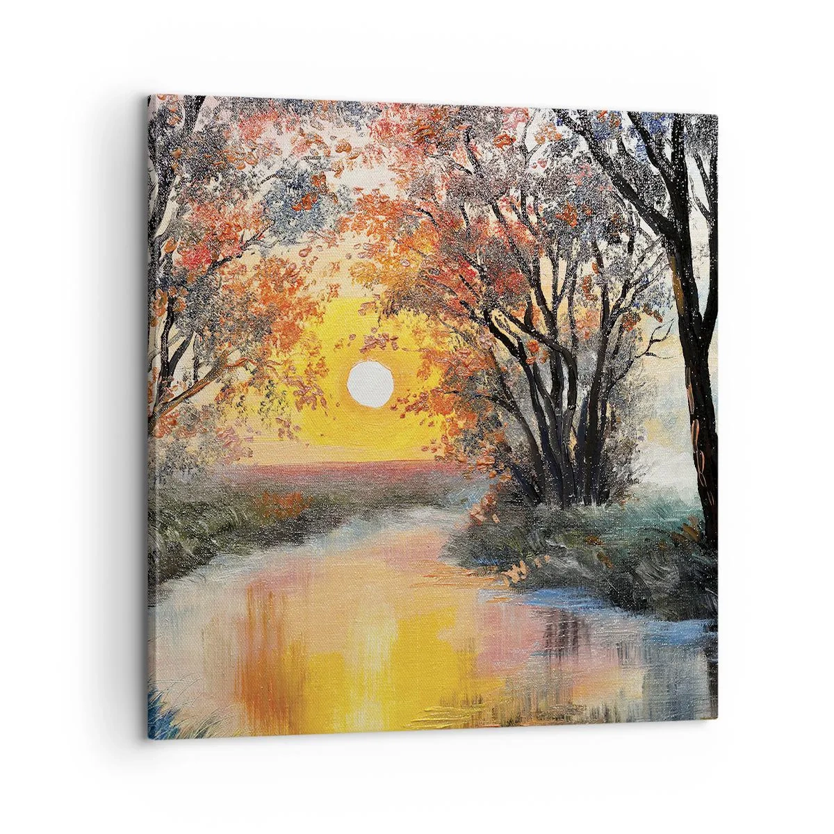 Obraz na płótnie - Jesienne klimaty - 60x60 cm