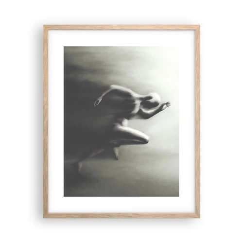 Plakat w ramie jasny dąb - Niepowstrzymany - 40x50 cm