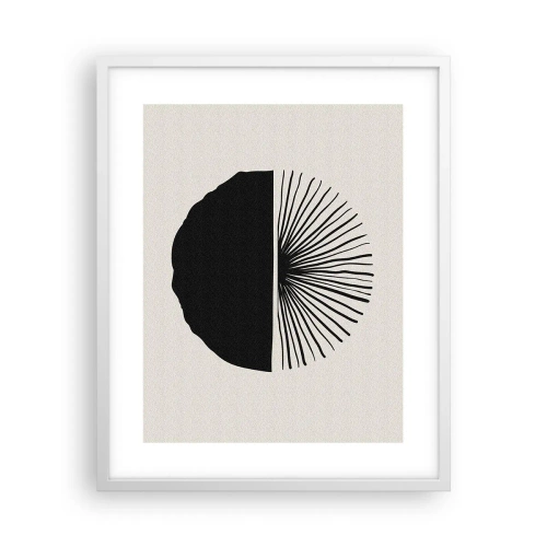 Plakat w białej ramie - Wachlarz możliwości - 40x50 cm