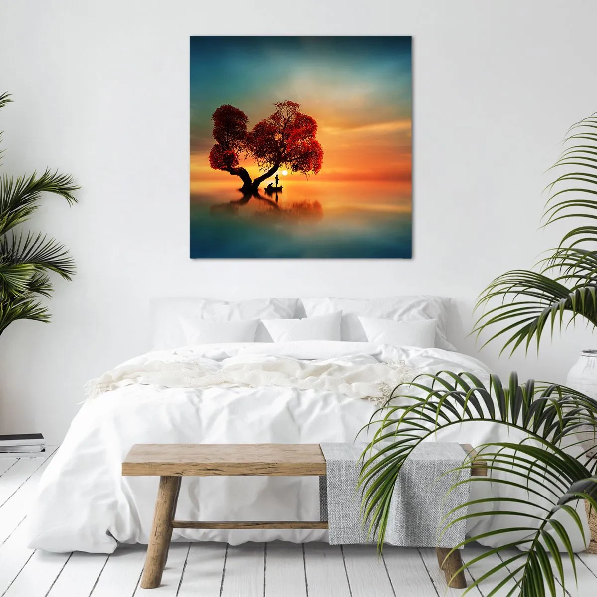 Obraz na płótnie - Oddaleńcy i ciszyzna bezświata - 60x60 cm