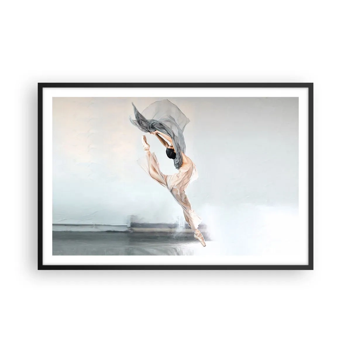 Plakat w czarnej ramie - W tanecznym uniesieniu - 91x61 cm