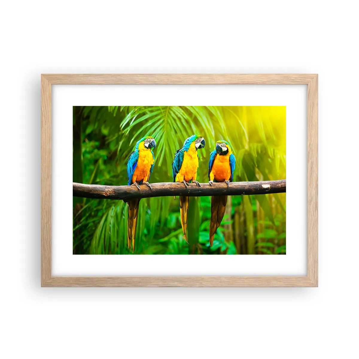 Plakat w ramie jasny dąb - A słyszałaś, że ona…? - 40x30 cm