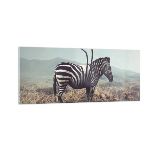 Obraz na szkle - Uwaga! Usterka - 100x40 cm