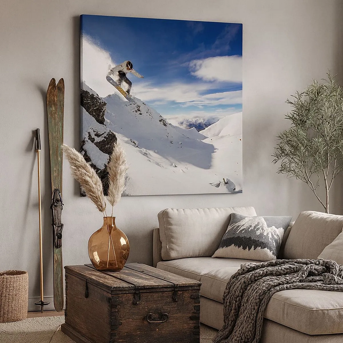 Obraz na płótnie - Wolność bez granic - 30x30 cm