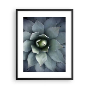 Plakat w czarnej ramie - Wabi i przestrzega - 40x50 cm