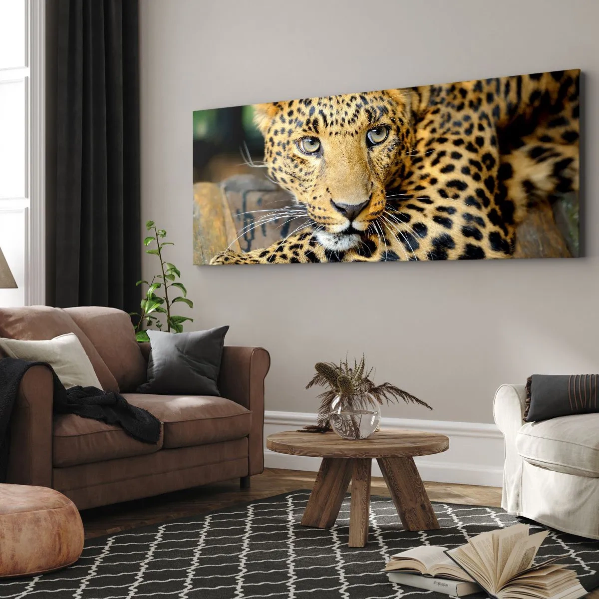 Obraz na płótnie - Nie bój się, podejdź - 100x40 cm
