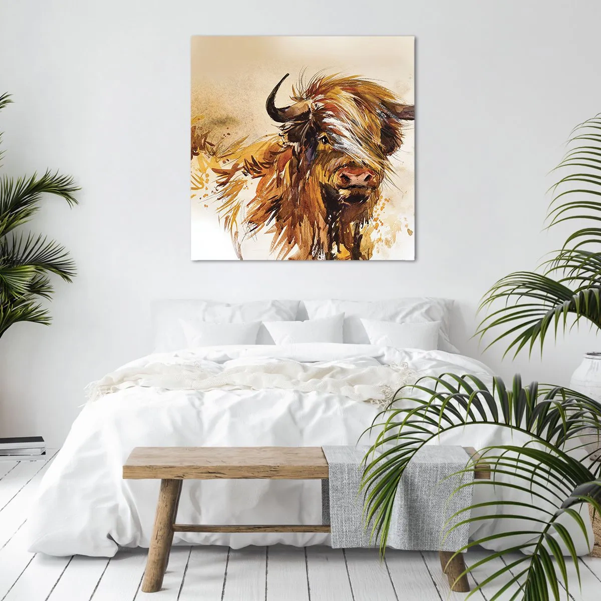 Obraz na płótnie - Duma łowcy - 60x60 cm