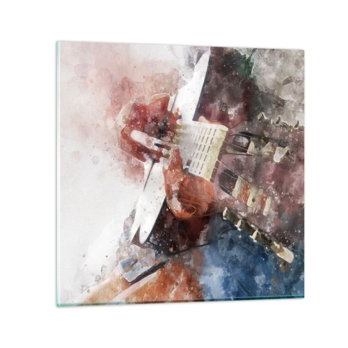 Obraz na szkle - I co o tym myślisz? - 70x70 cm