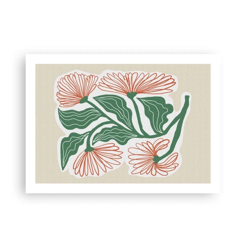 Plakat - Ludowe i nowoczesne - 70x50 cm