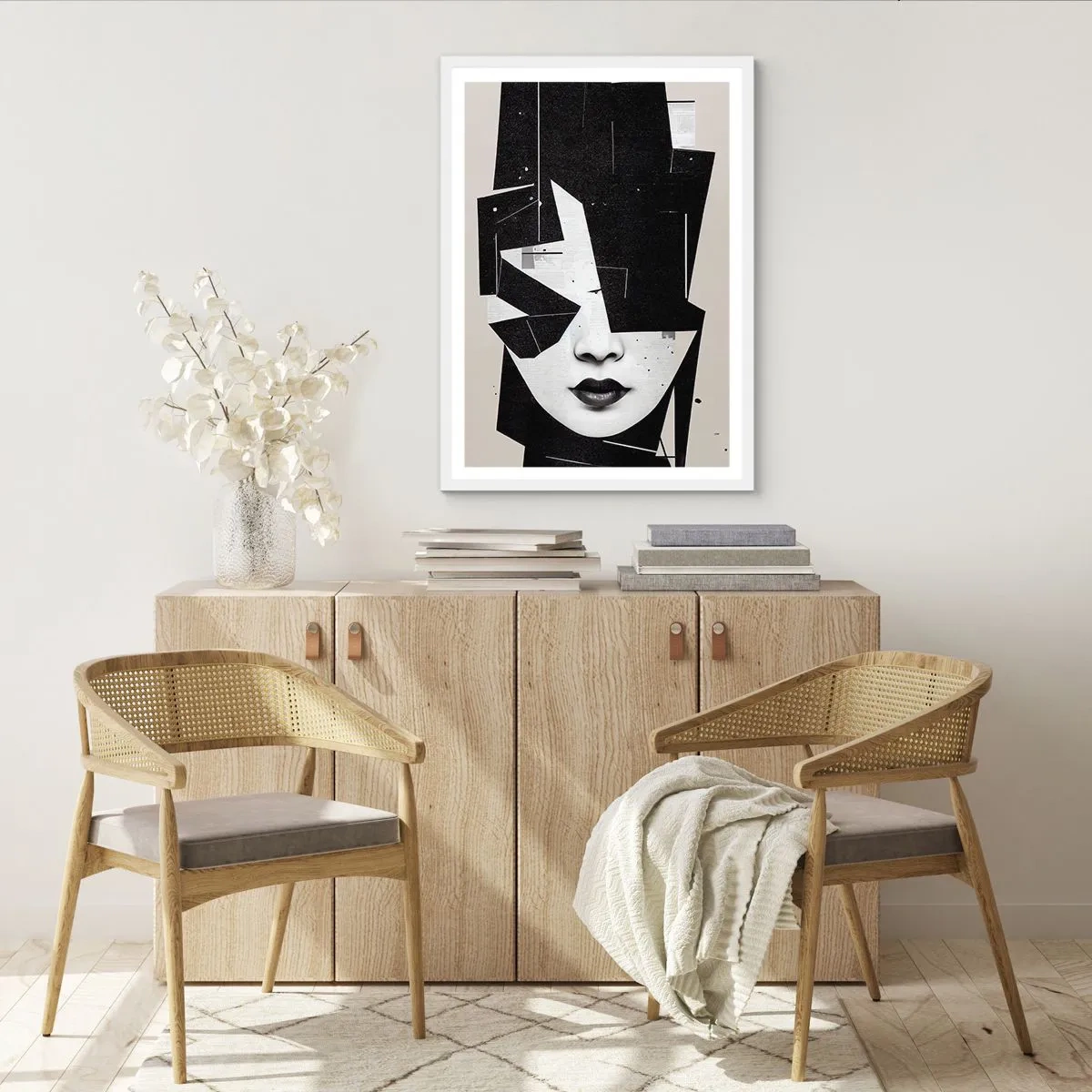 Plakat w białej ramie - Głęboko ukryte - 40x50 cm