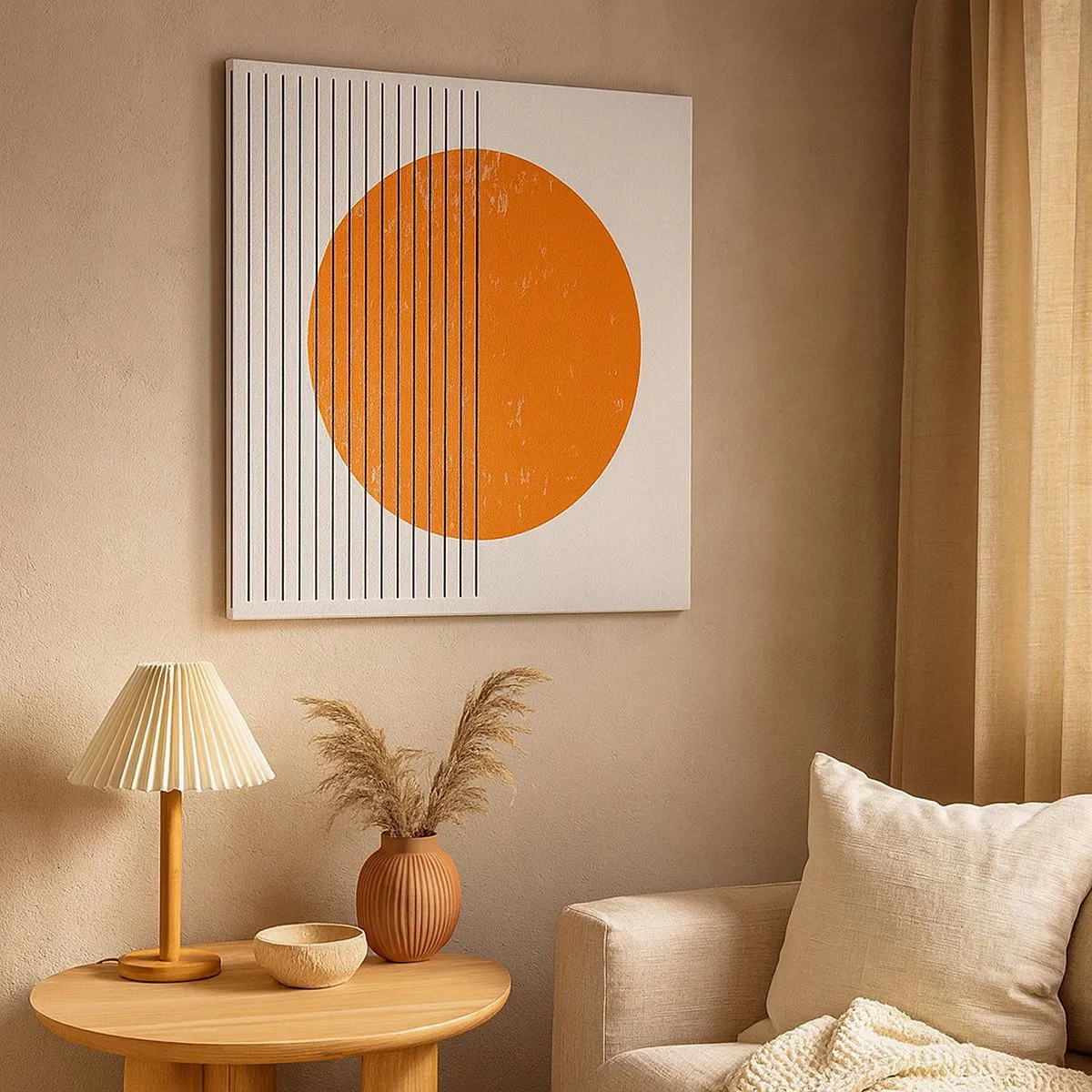 Obraz na płótnie - Zawsze słońce - 30x30 cm