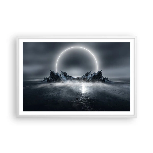 Plakat w białej ramie - Finał opowieści - 91x61 cm