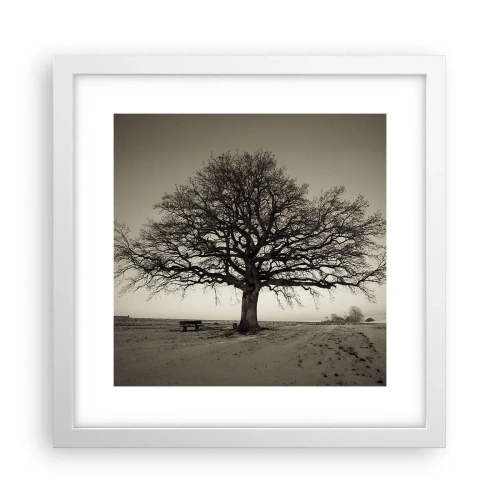 Plakat w białej ramie - Stąd do wieczności - 30x30 cm