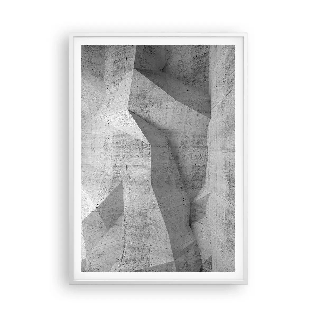Plakat w białej ramie - Prawdziwe wyzwanie - 70x100 cm