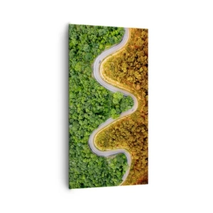 Obraz na płótnie - Granice i przełomy - 65x120 cm