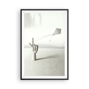 Plakat w czarnej ramie - Próba sił - 61x91 cm