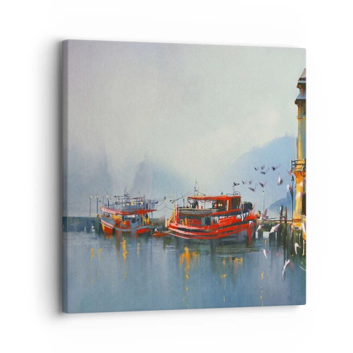 Obraz na płótnie - Na końcu świata - 30x30 cm
