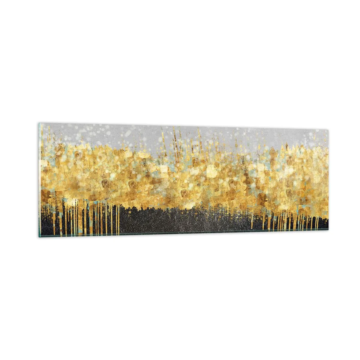 Obraz na szkle - W głąb i ku górze - 90x30 cm