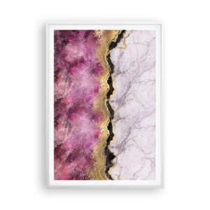 Plakat w białej ramie - Na granicy - 70x100 cm