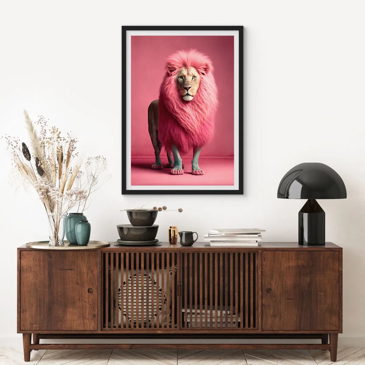 Plakat w czarnej ramie - I już się nie boisz - 30x40 cm