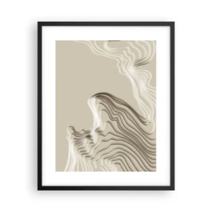 Plakat w czarnej ramie - Topografia sztuki - 40x50 cm