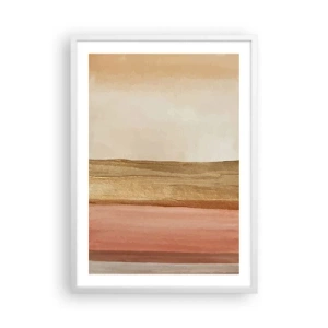 Plakat w białej ramie - Kompozycja wertykalna - 50x70 cm