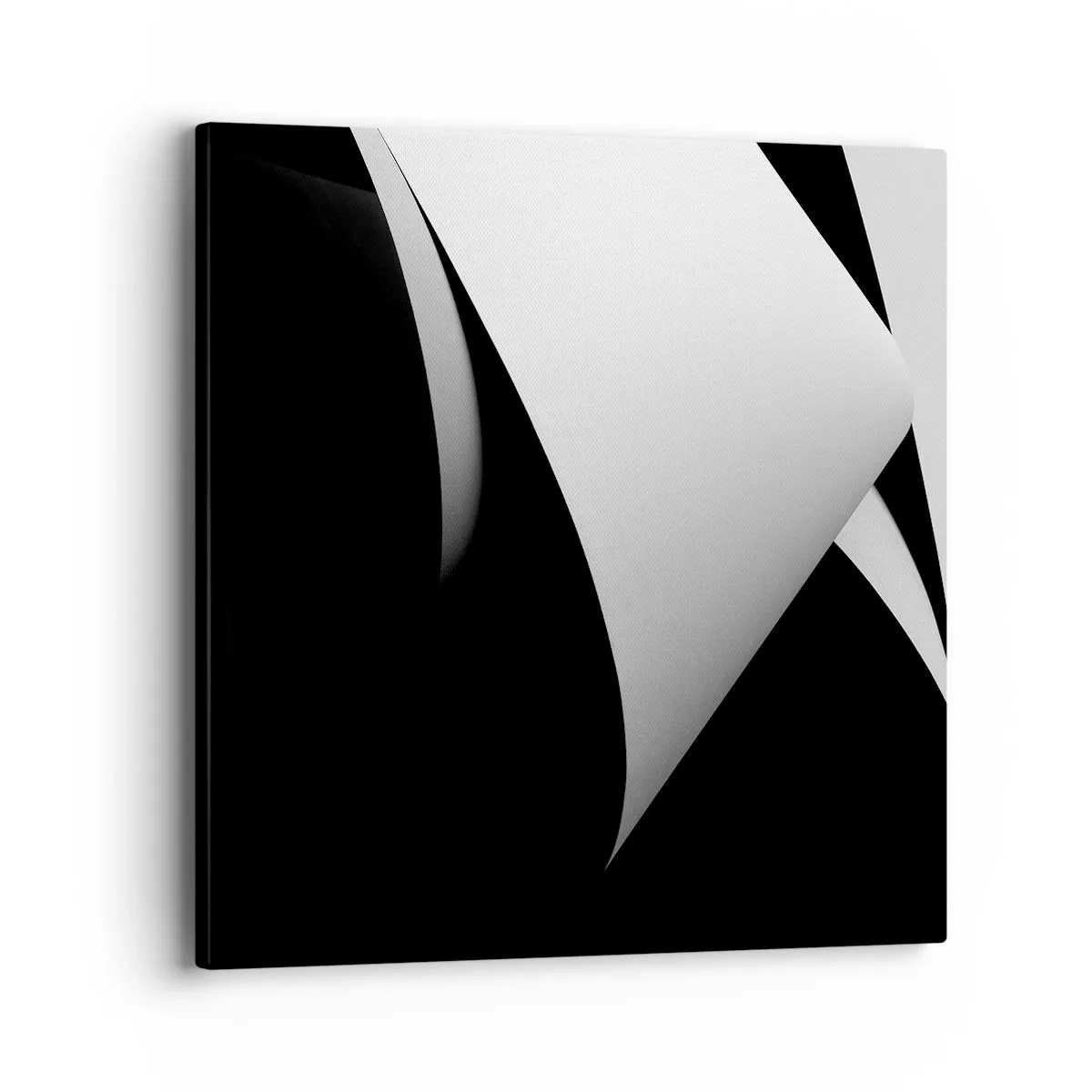 Obraz na płótnie - Płaszczyzny światła z głębi cienia - 40x40 cm