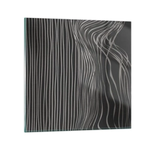 Obraz na szkle - Rytm i akcent - 50x50 cm