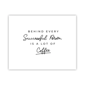 Plakat - Tajemnica sukcesu - 50x40 cm