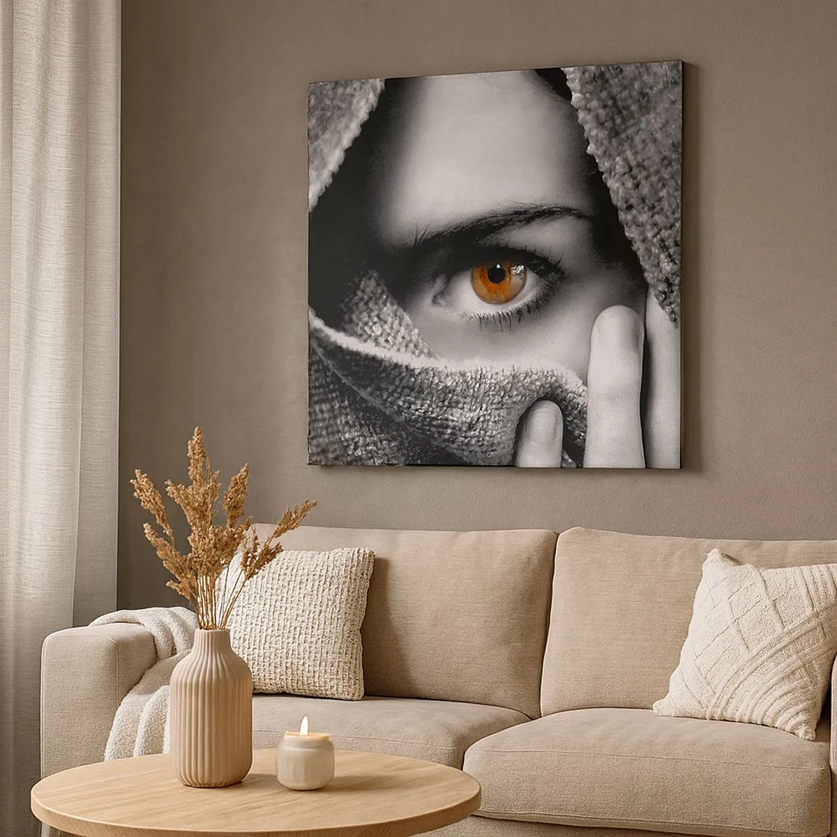 Obraz na płótnie - Poznaj tajemnicę - 30x30 cm