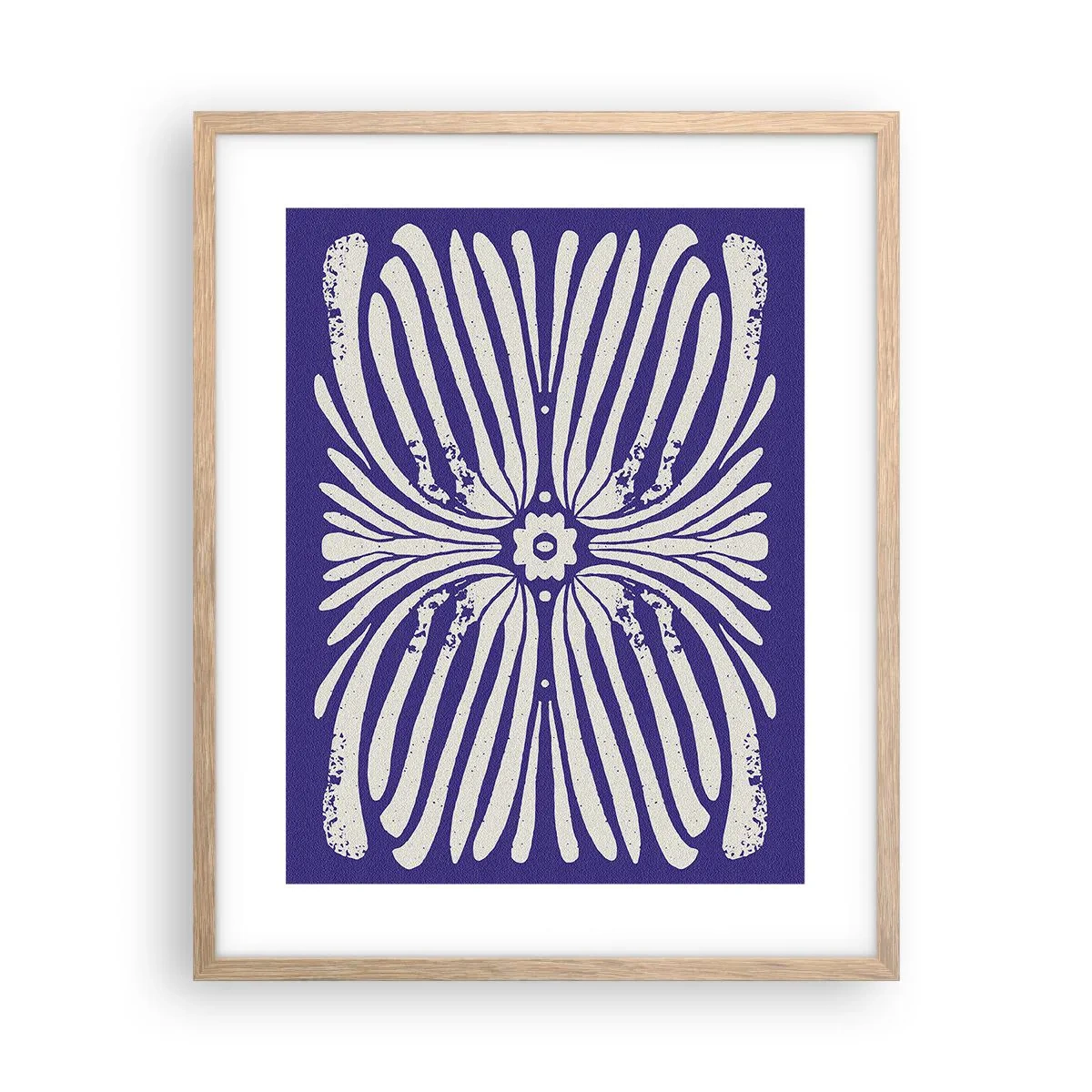 Plakat w ramie jasny dąb - Etniczne inspiracje - 40x50 cm