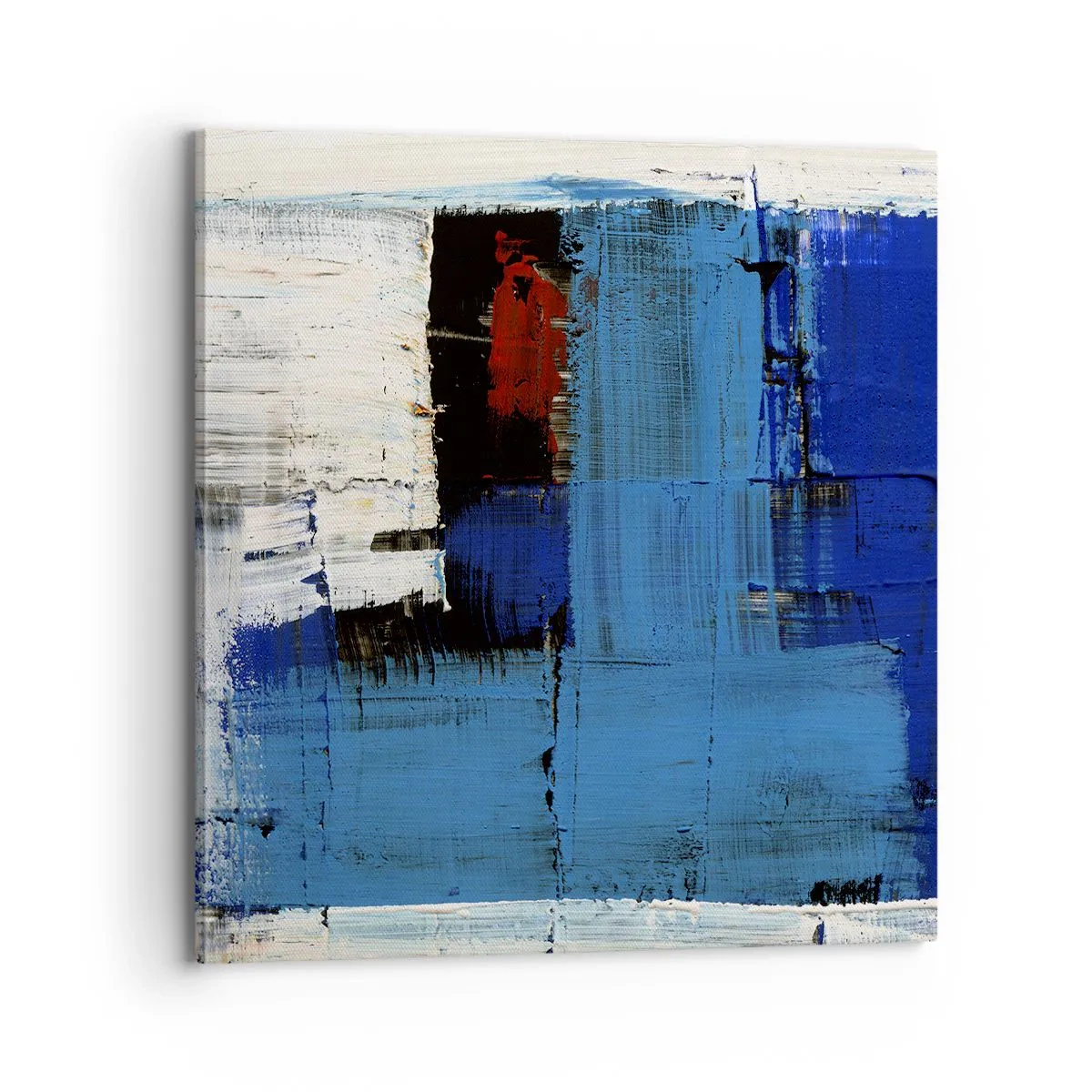 Obraz na płótnie - Sekret błękitu - 70x70 cm