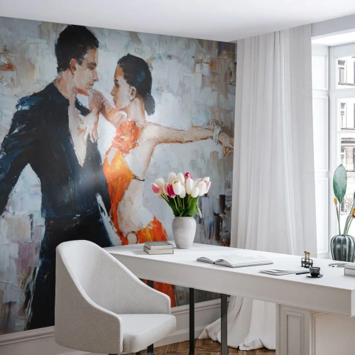 Fototapeta Premium Canvas - Dirty dancing - Abstrakcja, Taniec, Tango - 350x256 cm