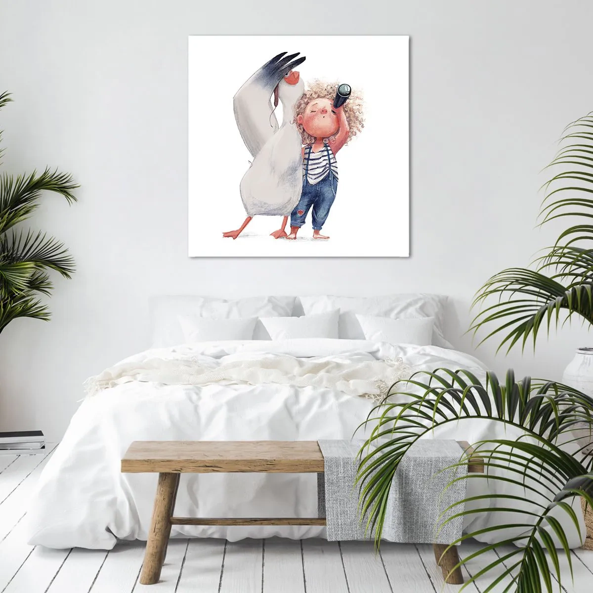 Obraz na płótnie - Plan wielkiej podróży - 70x70 cm