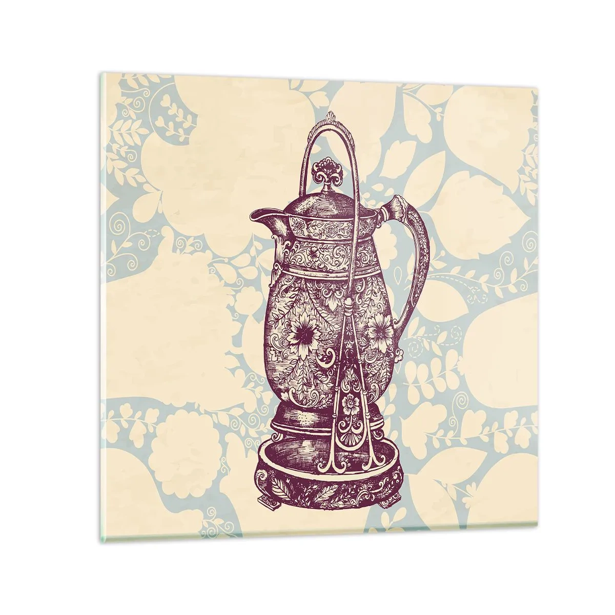 Obraz na szkle - Uroda codzienności - 60x60 cm