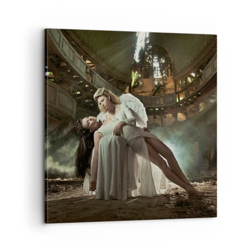 Obraz na płótnie - Duch starego teatru - 60x60 cm