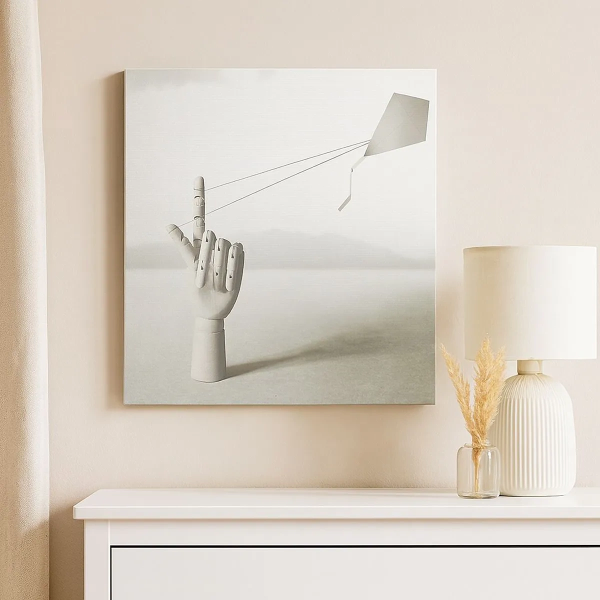 Obraz na płótnie - Próba sił - 30x30 cm