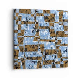 Obraz na płótnie - Nieludowa wycinanka - 30x30 cm