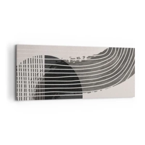 Obraz na płótnie - Tam i z powrotem - 100x40 cm