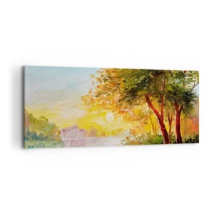 Obraz na płótnie - Et in Arcadia ego - 100x40 cm
