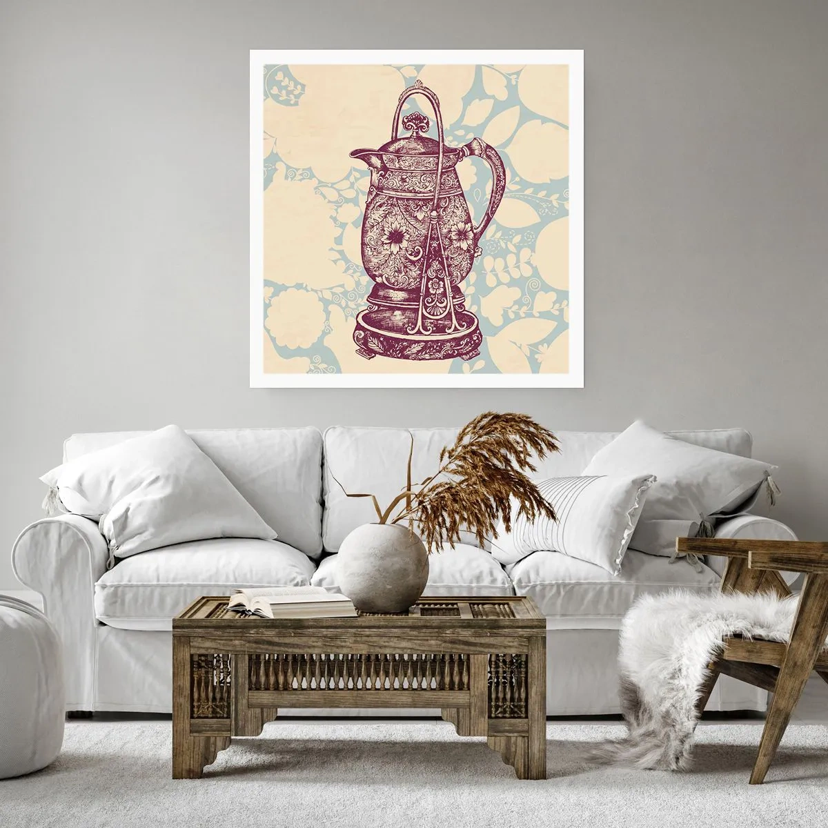 Plakat - Uroda codzienności - 40x40 cm