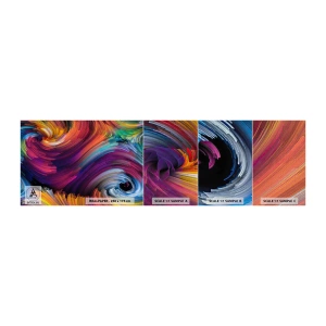 Fototapeta Próbka Premium Canvas - Początek nowego świata - Abstrakcja, Sztuka, Nowoczesny Wzór - 100x30 cm