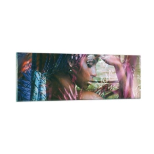 Obraz na szkle - Matka Natura w dżungli - 90x30 cm