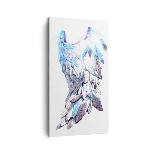 Obraz na płótnie - Trzeba mi skrzydeł - 45x80 cm