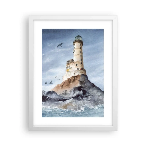 Plakat w białej ramie - Niezwyciężona - 30x40 cm