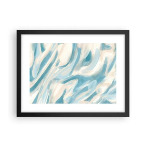 Plakat w czarnej ramie - Wiosenne powiewy - 40x30 cm