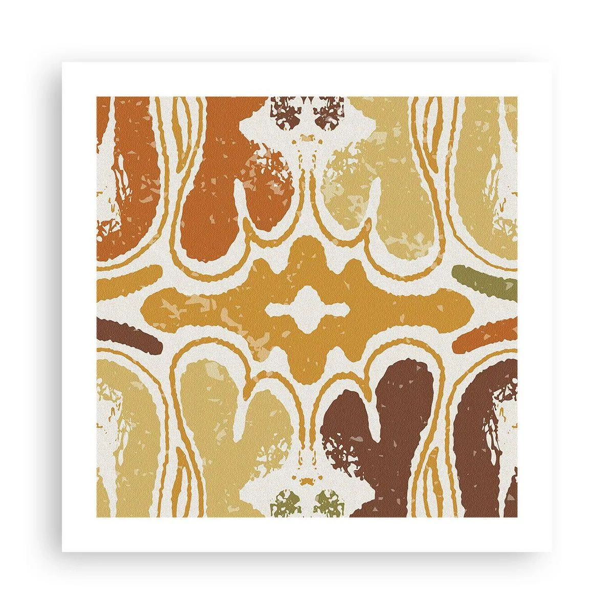 Plakat - Abstrakcja sentymentalna - 50x50 cm