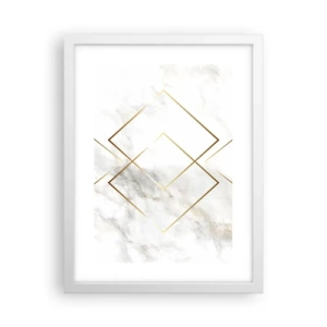 Plakat w białej ramie - Widok na nieskończoność - 30x40 cm