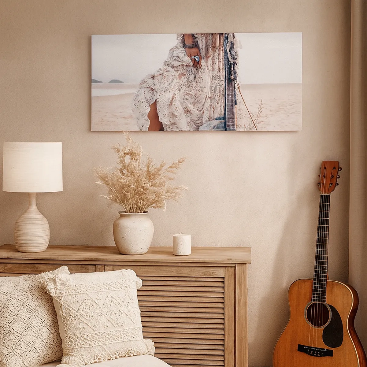 Obraz na płótnie - Dzieci kwiaty w drodze - 30x30 cm